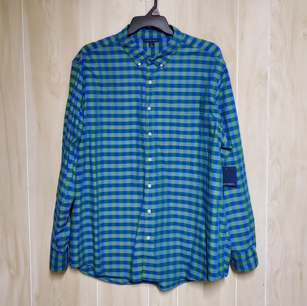 Falls Creek Plaid Button-Up